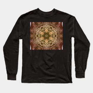 3d lacy pattern Long Sleeve T-Shirt